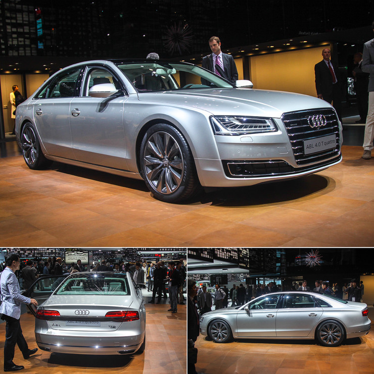 Audi A8: update and new lights - Photo 1