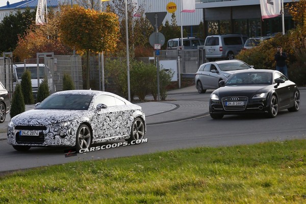 New Audi TT: the first spy photos - Photo 1