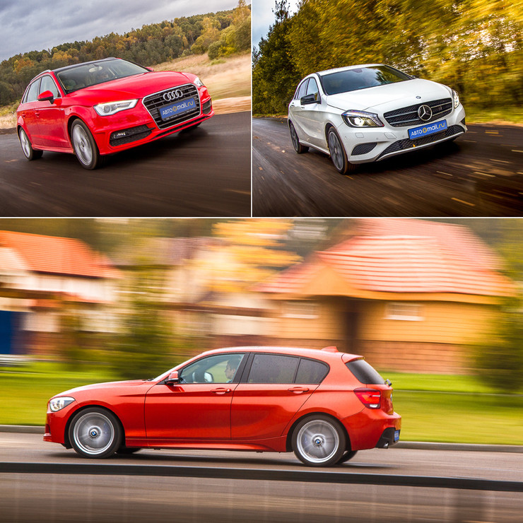 Такие разные. Сравнительный тест Mercedes-Benz A 200, Audi A3 Sportback и BMW 118i - Фото 21